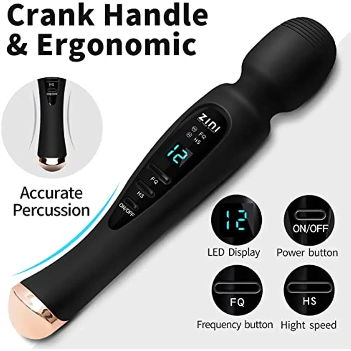 Powerful Clit Vibrators for Women Wand Vibrator Dildo Sex Machine Adult Toy Female Masturbation G-spot Orgasm Massager