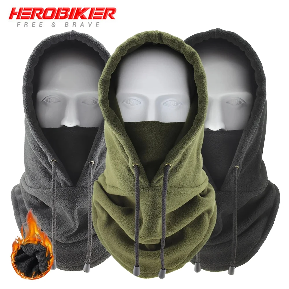 

Men's Motorcycle Riding Thermal Mask Windproof Headgear Bicycle Mask Outdoor Sports Skiing Thermal Mask Outdoor Riding Headgear