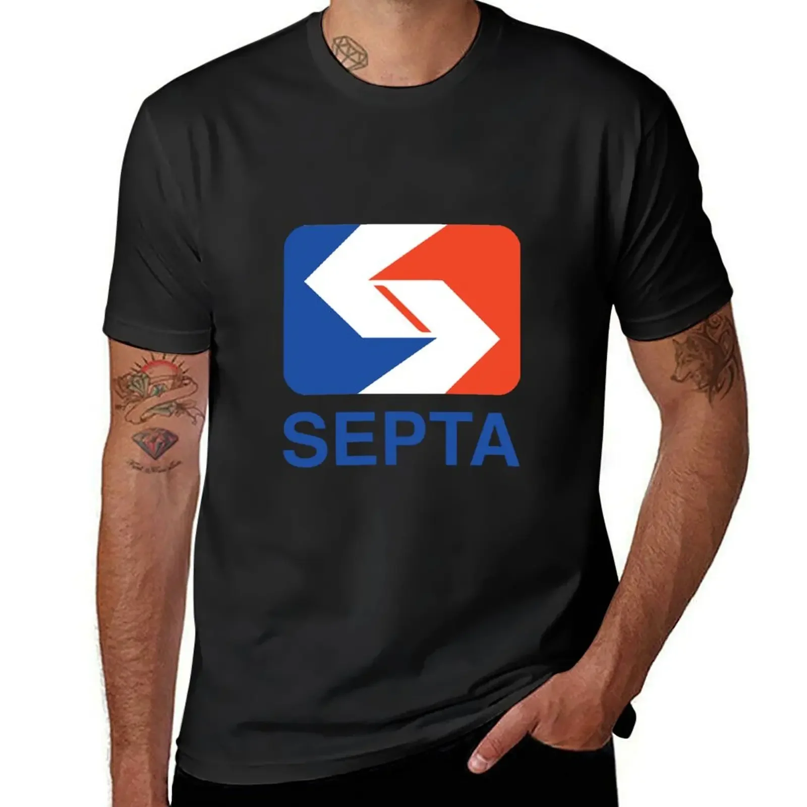 

SEPTA T-Shirt basketball graphic tees shirts graphic tees Personalized t-shirt men t shirts high quality