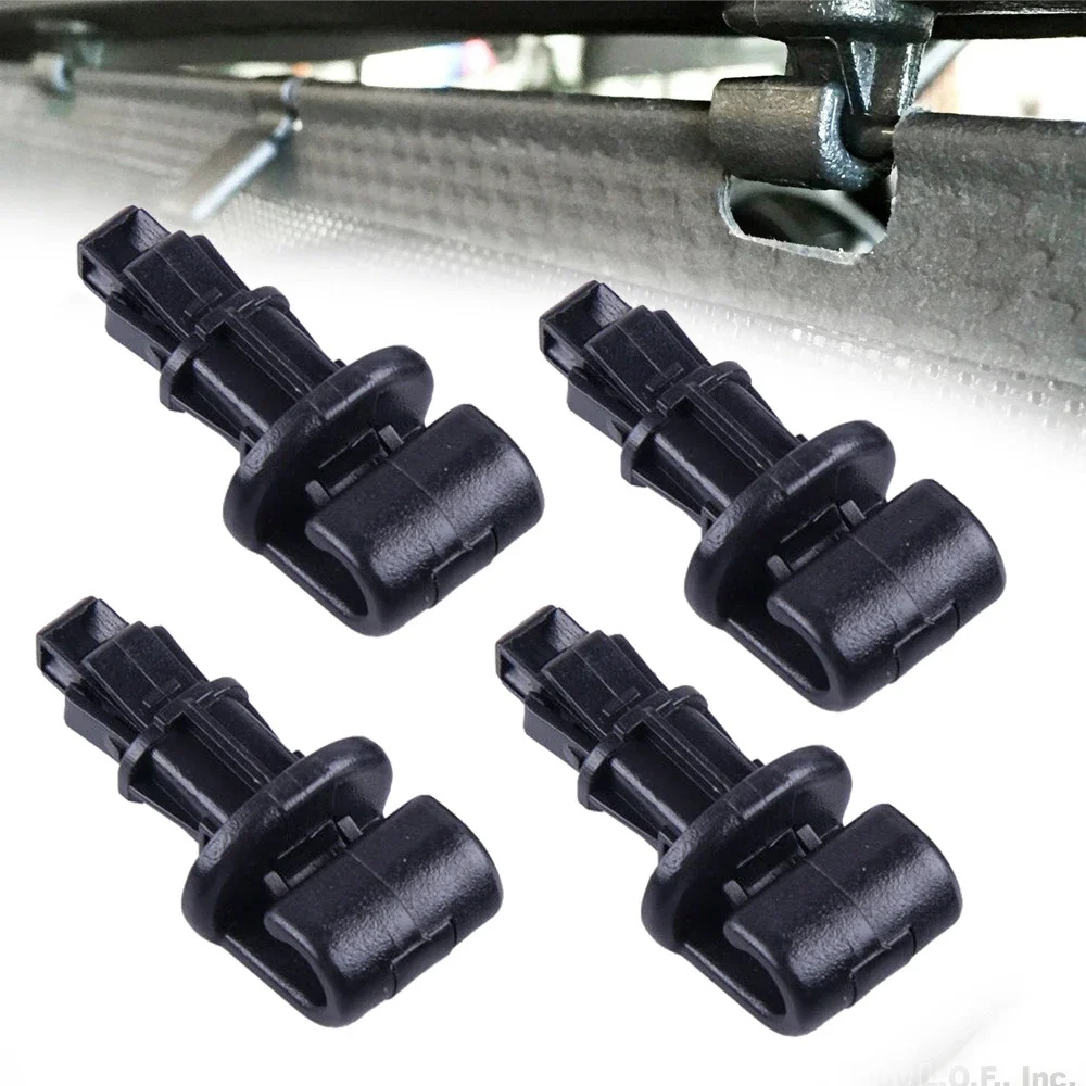 4pcs Car Door Sun Shade Hook Clips Sliding Door Sun Shade Hook Clip Car Accessories Kit Fits For Honda Odyssey 2005-2010