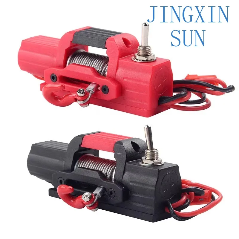 New Small Climbing Car Winch TRX-4 Simulation Electric Winch SCX10 D90 RC4 Winch
