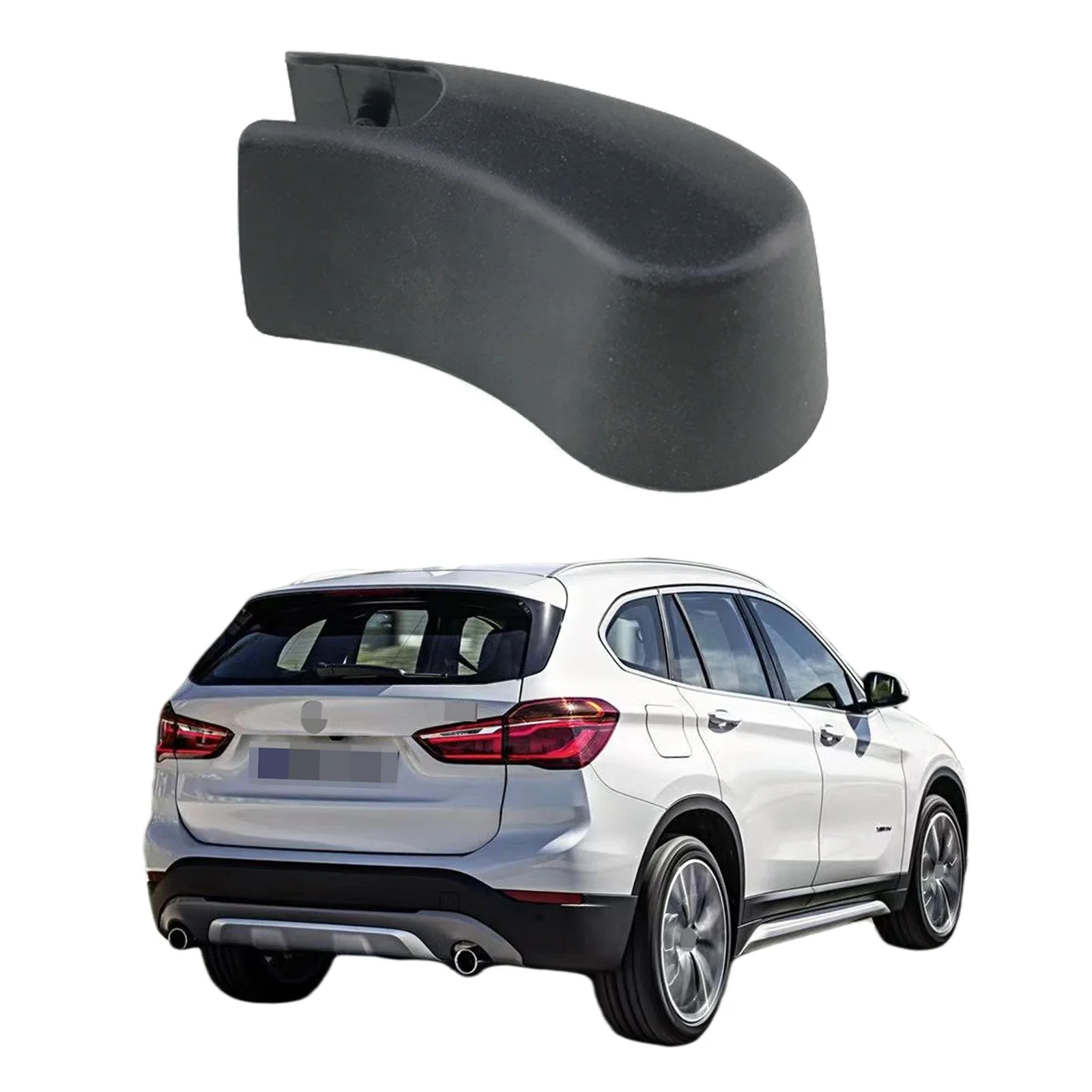 

For BMW X1 F48 2016-2022 61627366061 Car Accessories Rear Windshield Windscreen Washer Wiper Arm Nut Cover Cap