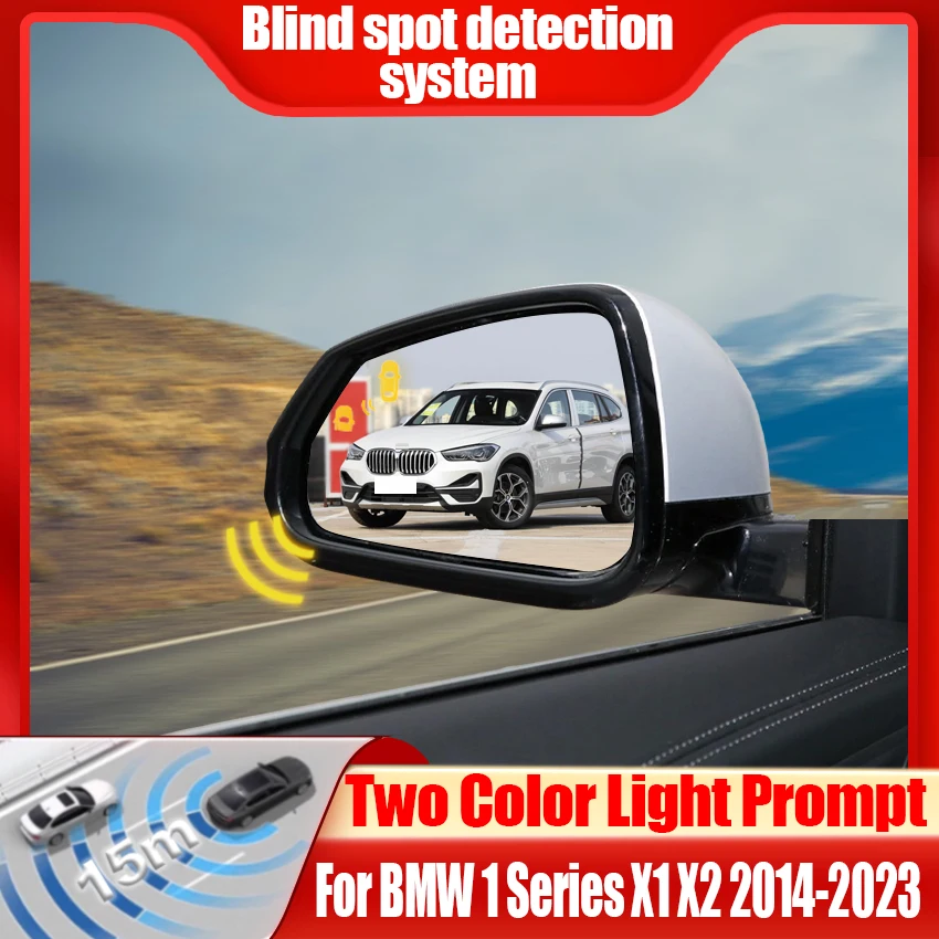 Car Blind Spot Detection System BSD BSA BSM Car Radar Sensors Change Lane Aided Parking For BMW 1 Series X1 X2 2014-2023