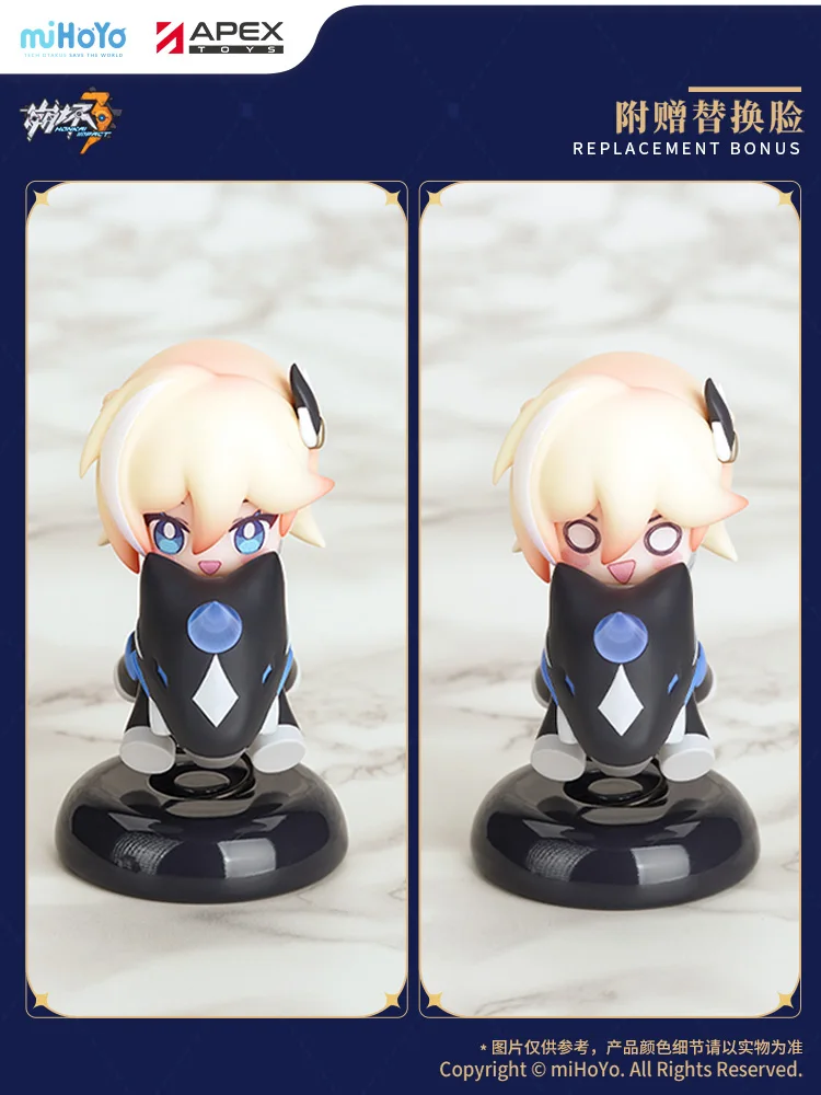 Jing Yuan Chibi-personaje de estilo AndWobble Honkai: Star Rail MiHoYo producto oficial adornos de Cosplay accesorio regalo para niños y niñas