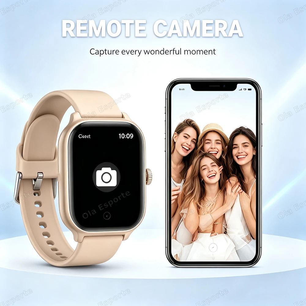 Sport-Smartwatch 2026 Neu für Männer und Frauen HD Bluetooth-Anruf Herzfrequenz-Aktivitäts-Tracking Fitness-Smartwatch für Urlaubsgeschenke Ht30 – Detail 8