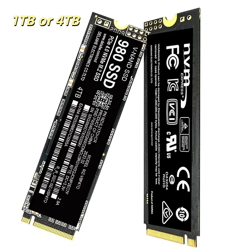 

M. 2 NVME PCIE4.0 4TB 1TB Built-in Solid-state Drive Suitable For Laptops And Desktops