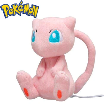 20 ซม.Pokemon Kawaii Mew ตุ๊กตา Plush ตุ๊กตาการ์ตูนน่ารักสัตว์ของเล่นโยนหมอนของขวัญวันเกิดสําหรับเด็กบ้านอุปกรณ์เสริม