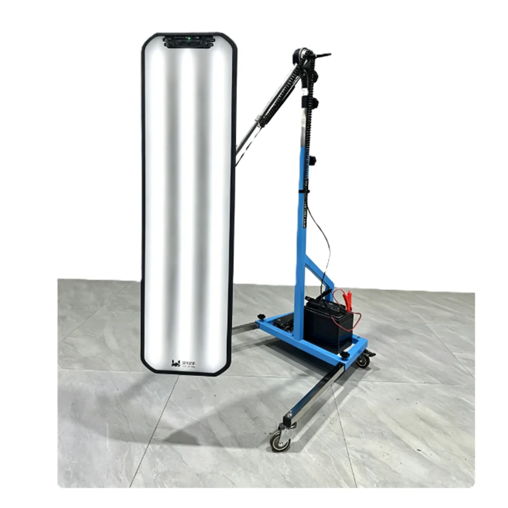 

Professional PDR Paintless Dent Repair Leveling Lamp Stand, with a freely adjustable hydraulic shelf light.