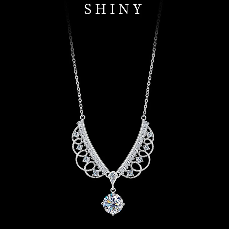 

S925 silver temperament necklace, women's autumn and winter high-end versatile chain, simple and trendy collarbone chain