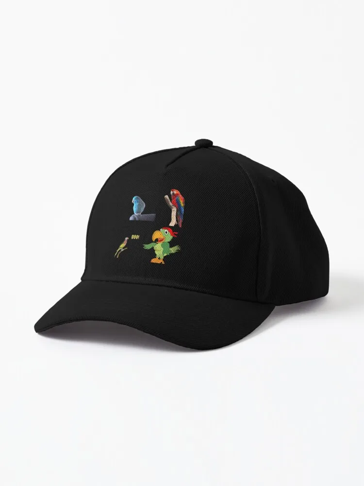 a parrot Baseball Cap Golf Hat Man Rugby Cosplay Military Tactical Cap Trucker Hat Women's Hats Men's