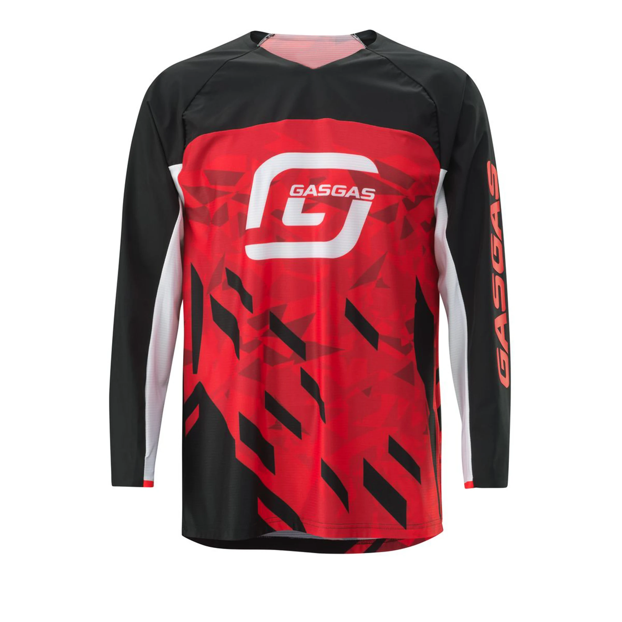 GASGAS Downhill Jersey Off Road Mountain Bike Jersey Men\'s Cycling Jersey Racing MTB Jersey Moto Motocross Jersey Maillot Hombre