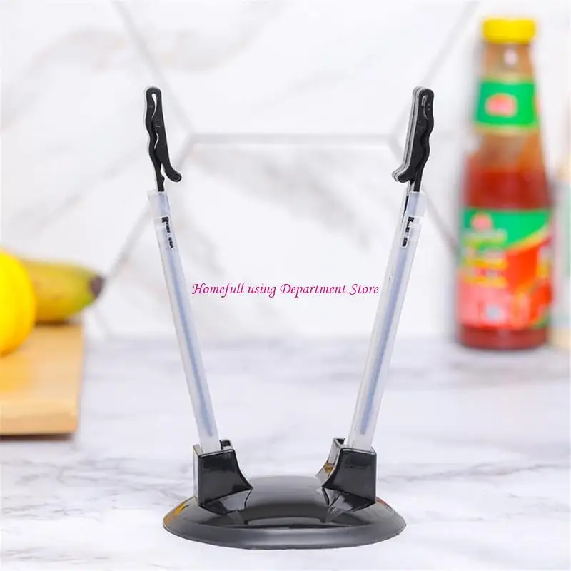 

Adjustable Freezer Bag Rack Nonslip Base for Meal Preparation Storage Organiser