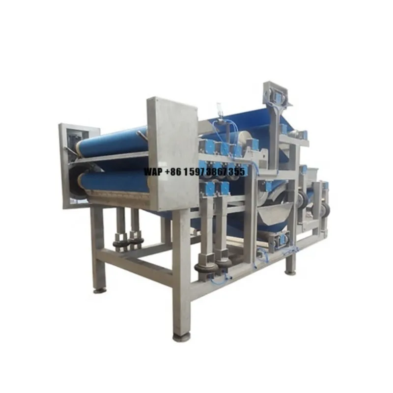 Automatic Fruit Vegetable Belt Type Press and Filter Machine