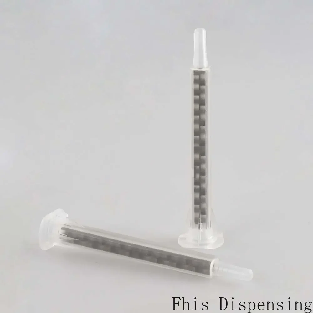 Static Mixing Nozzle Tip, 200 Pcs Mixing Epoxy Adhesive Applicator Nozzle,Mixer Plastic Resin Mixing Tip for AB Gun 50ml/1.7oz