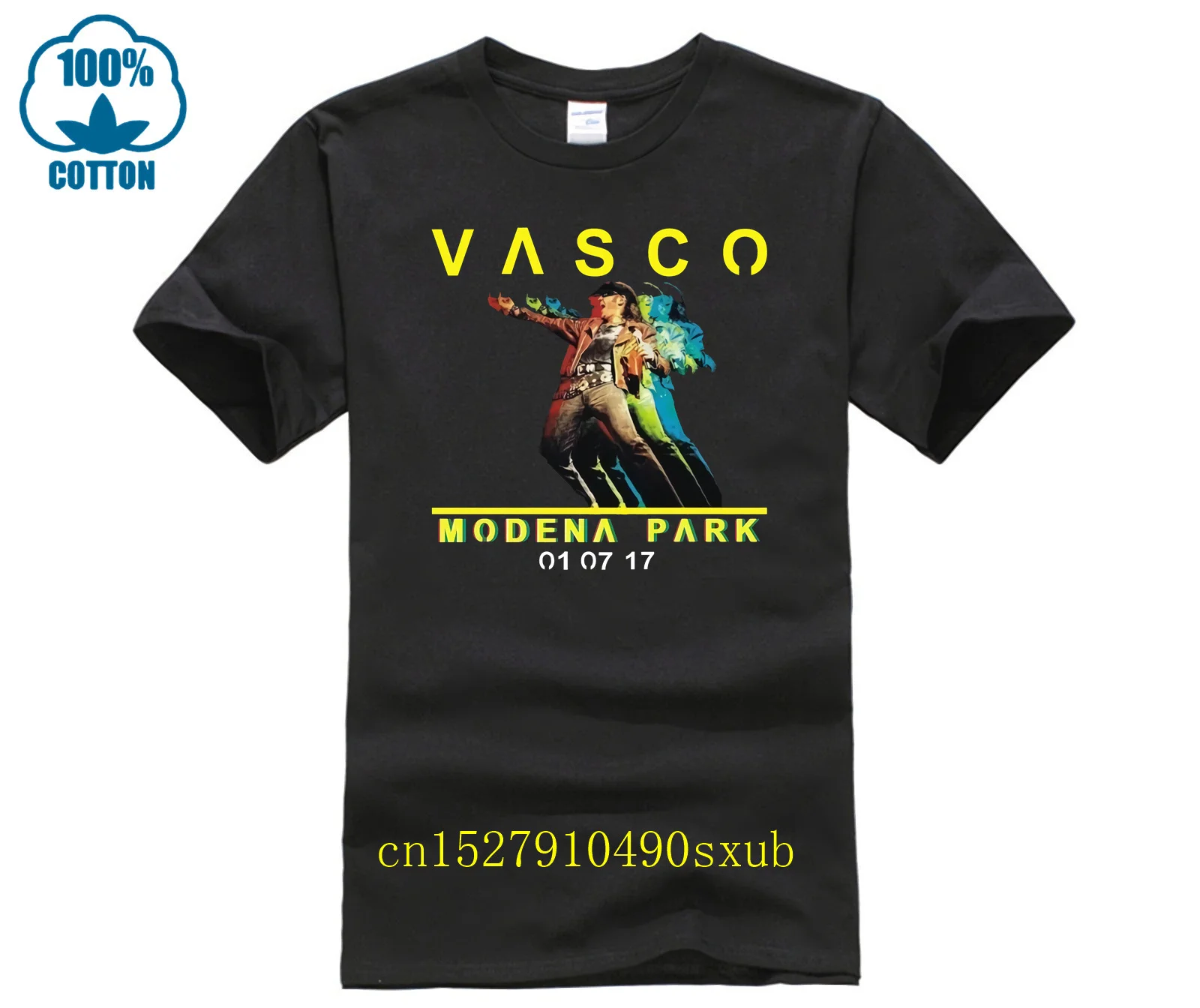 Men T Shirt Tshirt Vasco Rossi Maglietta Maglia Concerto Modena Park Rock Blasco T-Shirt Novelty Tshirt Women