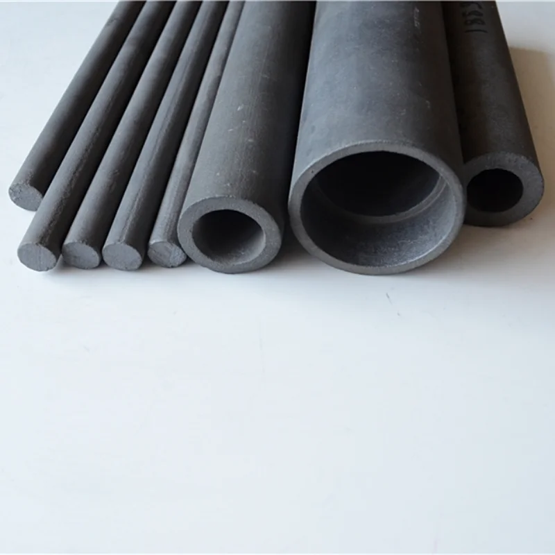 Industrial High Temperature High Purity Refractory Reaction Bonded Sintered Recrysta Silicon Carbide Sic Ceramic Tube Pipe Bush