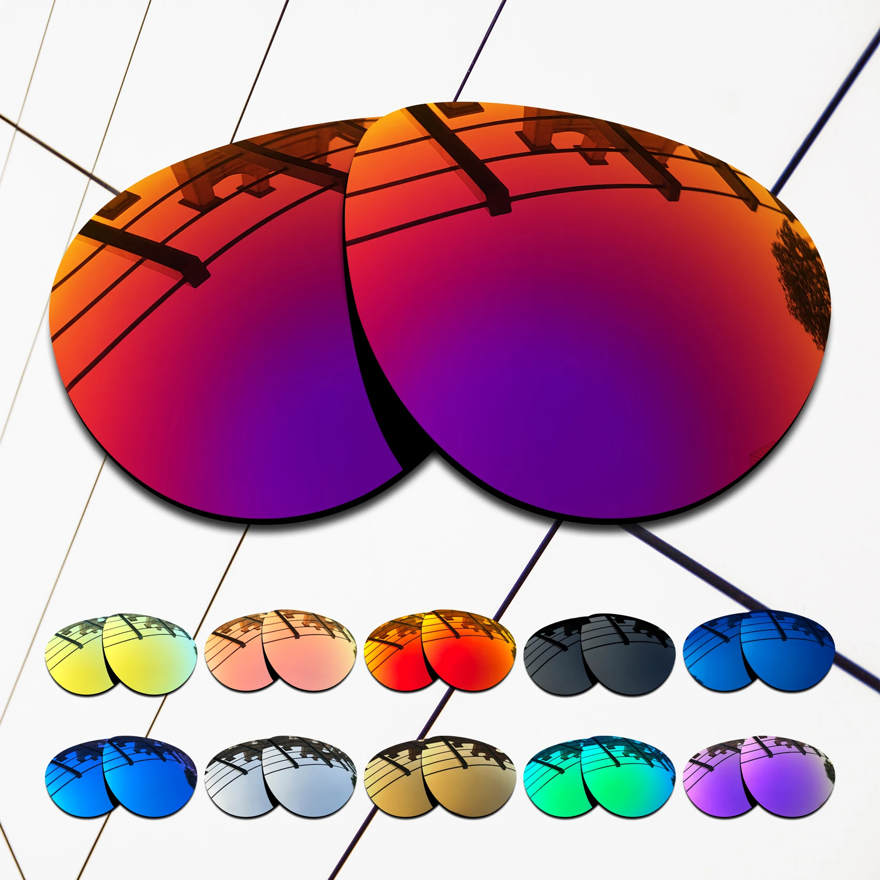 

E.O.S Polarized Enhanced Replacement Lenses for-Costa Del Mar Piper 06S6003 Sunglasses - Multiple Choice