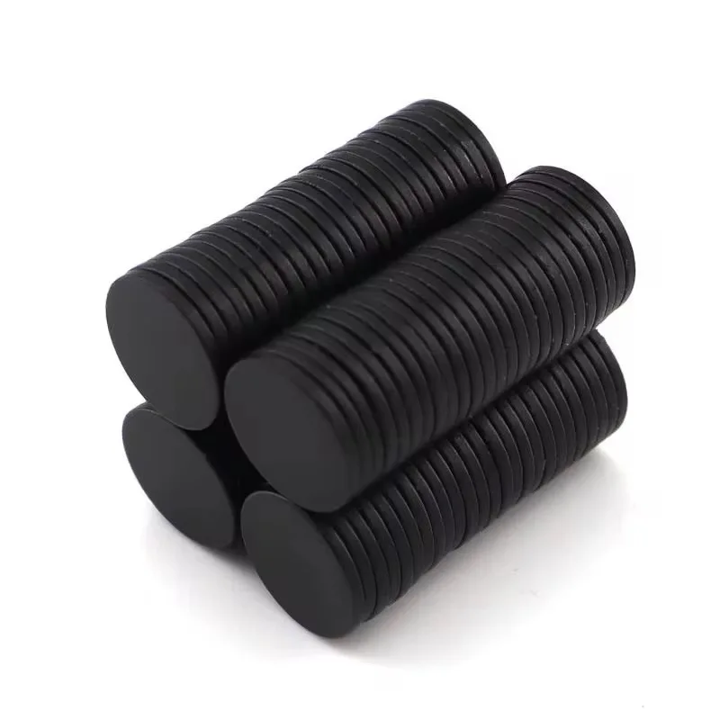AliExpress NONE N52 10x2 8X2 6x2 6x3 Powerful Magnets Epoxy Non-conducting magnets Neodymium High Black Motor Ebike Compressor Corrosion