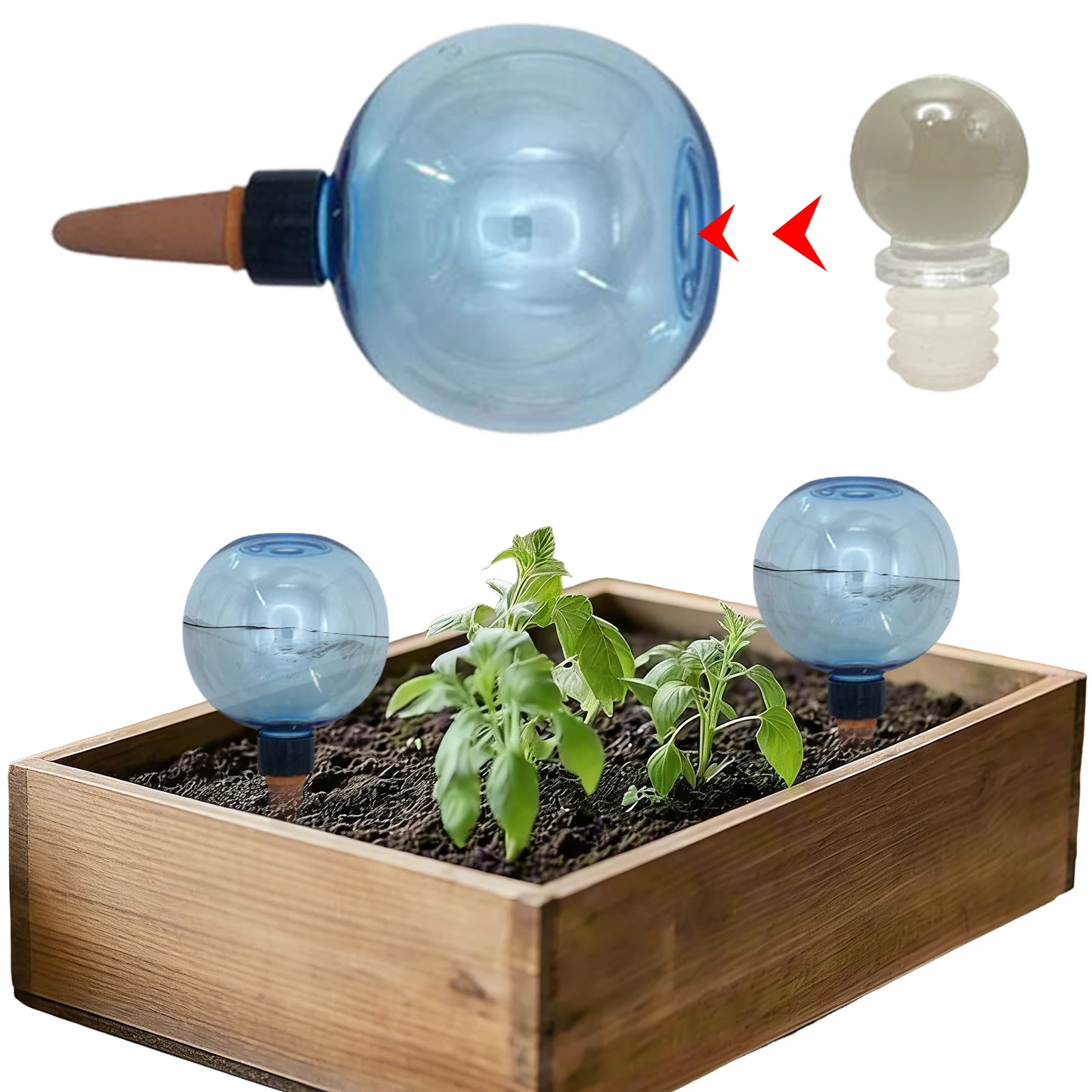 أداة ري ذاتي للنباتات، أجهزة ر - مراجعة Self Watering Insert وسعره
