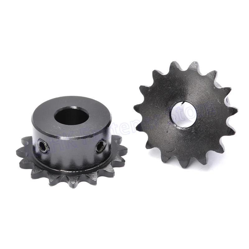 1Pcs 10 - 23Teeth 04C Chain Gear 45# Steel Industrial Sprocket Wheel 25H Motor Chain Drive Sprocket Bore 5mm to 16mm