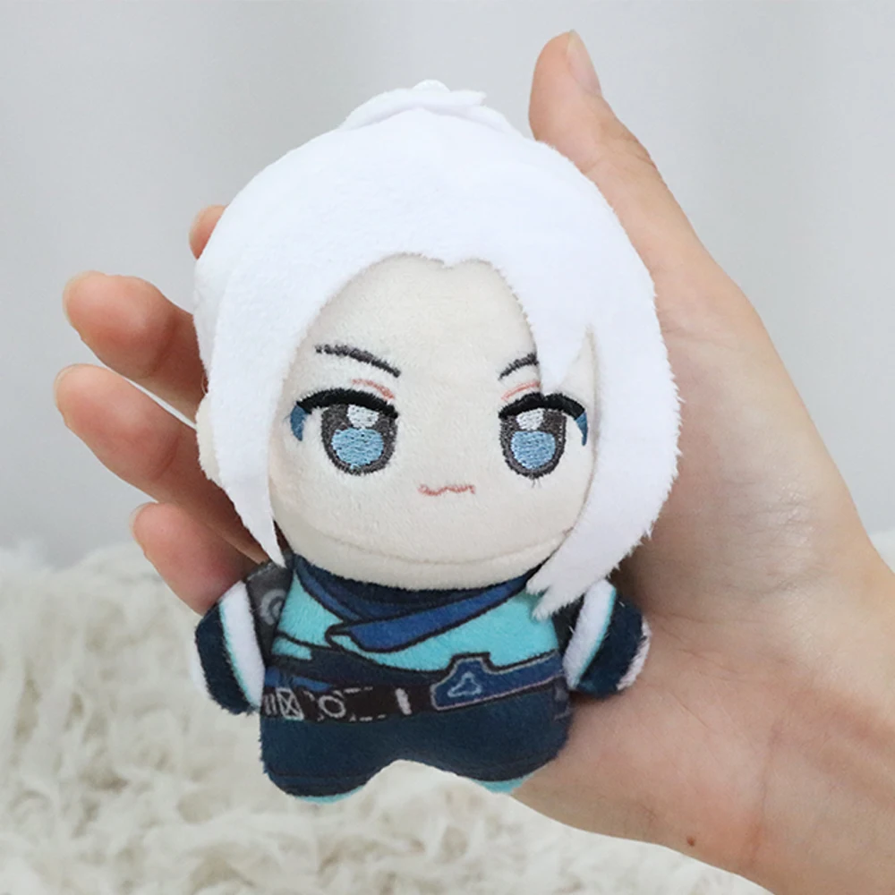 10 سنتيمتر لعبة جديدة VALORANT جيت ألعاب من القطيفة عالية الجودة الشكل لعبة الكرتون لعبة أنيمي تأثيري اللعب الجسم صرير أفخم المعلقات