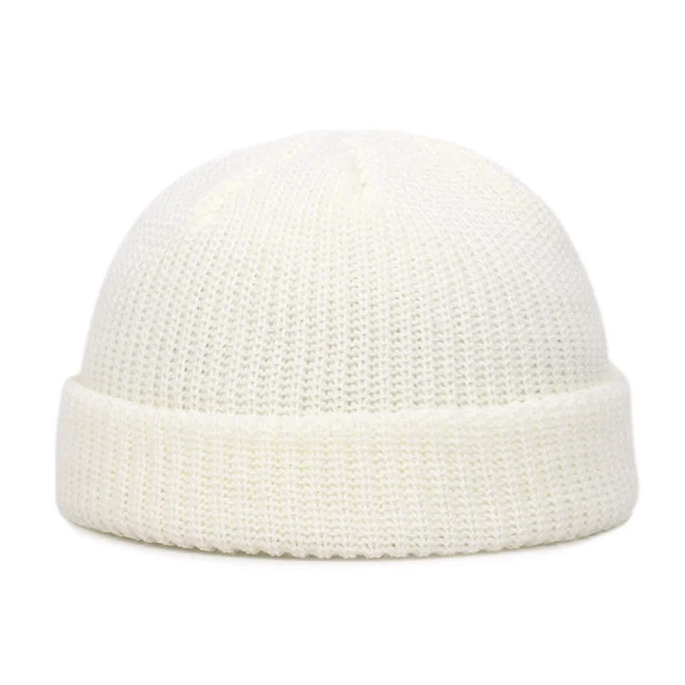 Skullies & Beanies Winter Warm Short Thread Casual Knitted Hat Comfortable Headwear for Adult Men Women, image 19
