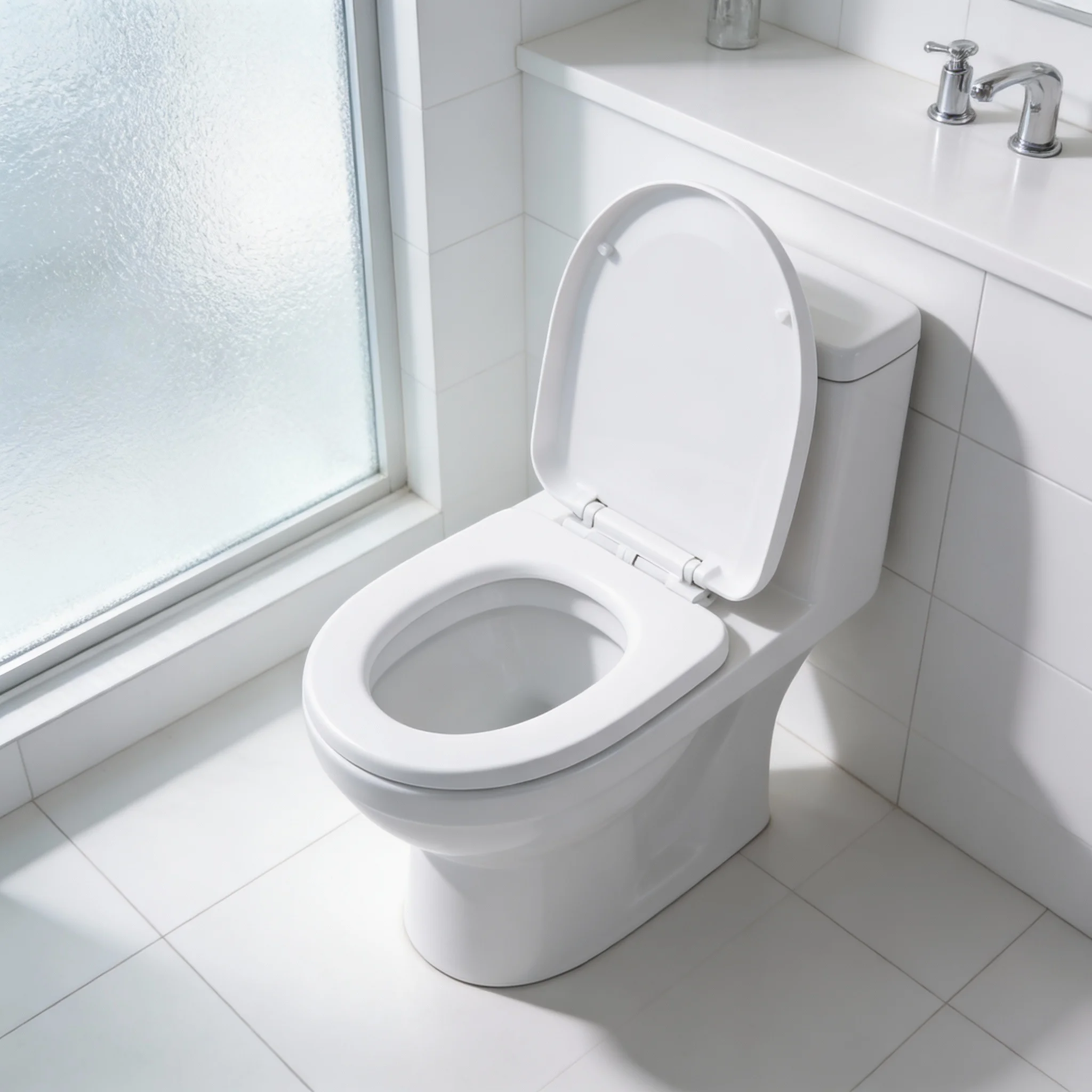 

Worldwide Thickened Toilet Seat Slow Close For Kid Soft-Close Or Quick-Release Options Quiet Lid Bathroom Accessories