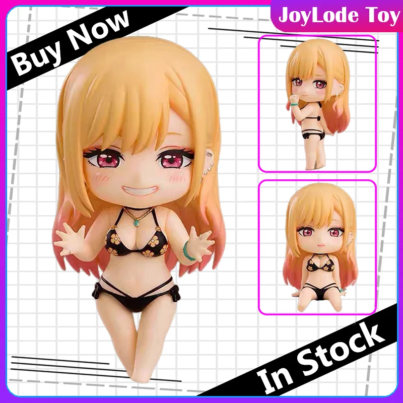 

My Dress Up Darling Marin Kitakawa аниме фигурки 2433 Q версия Nendoroid милая Коллекционная модель настольные украшения игрушки подарок