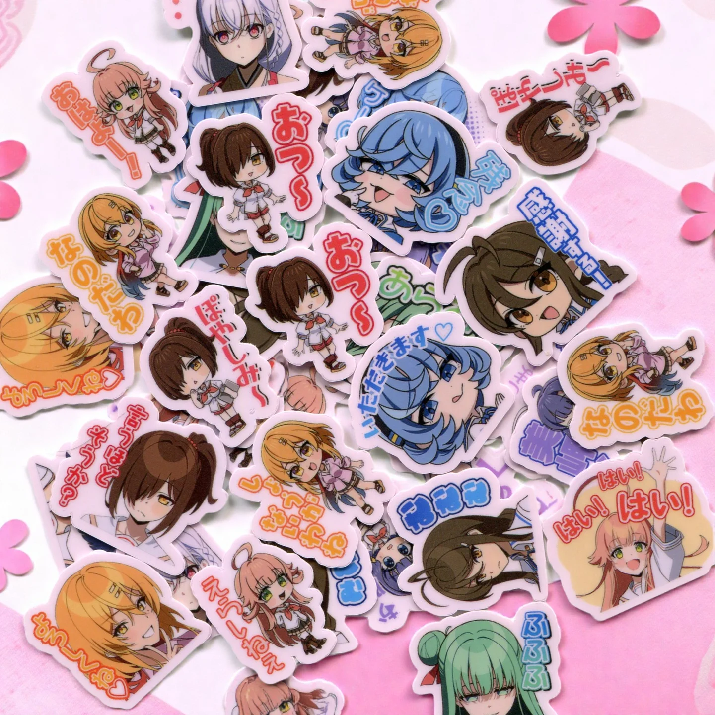 40 قطعة ملصق الرسوم المتحركة NUKITASHI