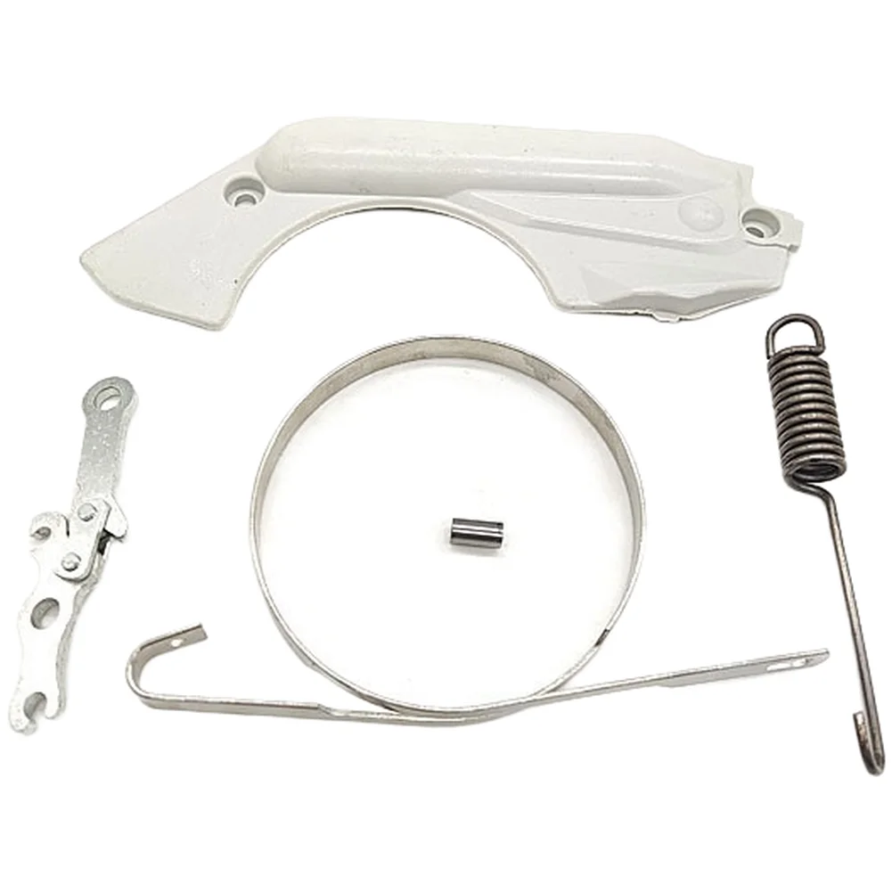 Brake Kit with 170mm Front Baffle Brake Strap Lever Spring Cover Plate Compatible with MS180 and 180 250 Series