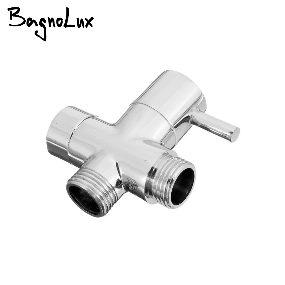 

High Quality Brass Multi Function 3 Way Shower Head Diverter Valve G1/2" Three Function Switch Adapter Valve For Toilet Bidet