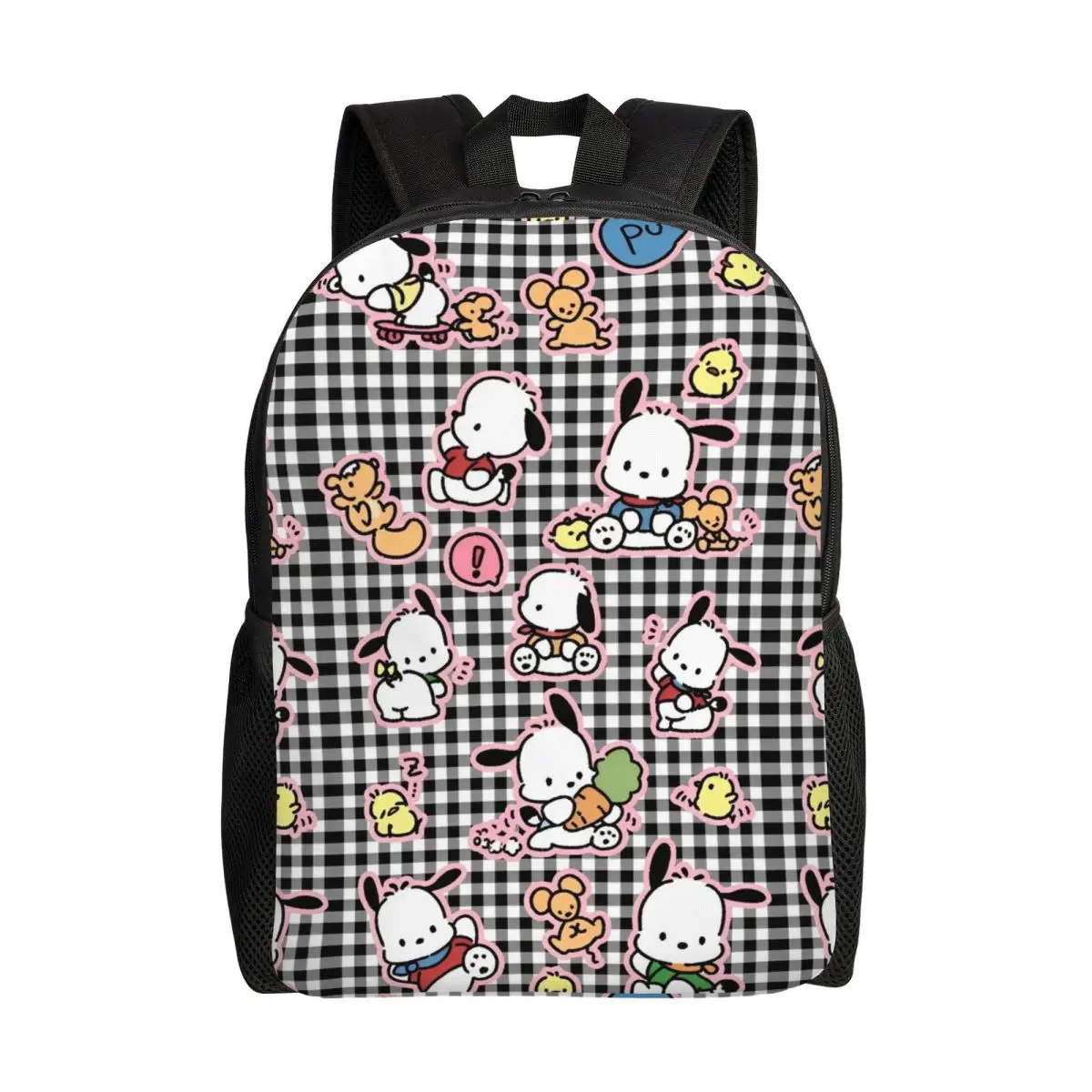 Pochacco Dog Cute Backpack University Backpacks Boy Colorful Durable High School Bags Leisure Rucksack