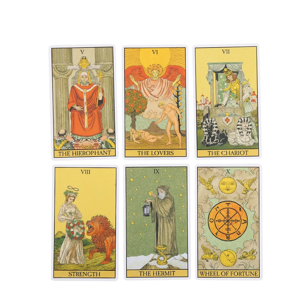 Juego de mesa de Tarot, juguete de oráculo, adivinación, Prophecy, cartas, póker, predicción, regalo, oráculo