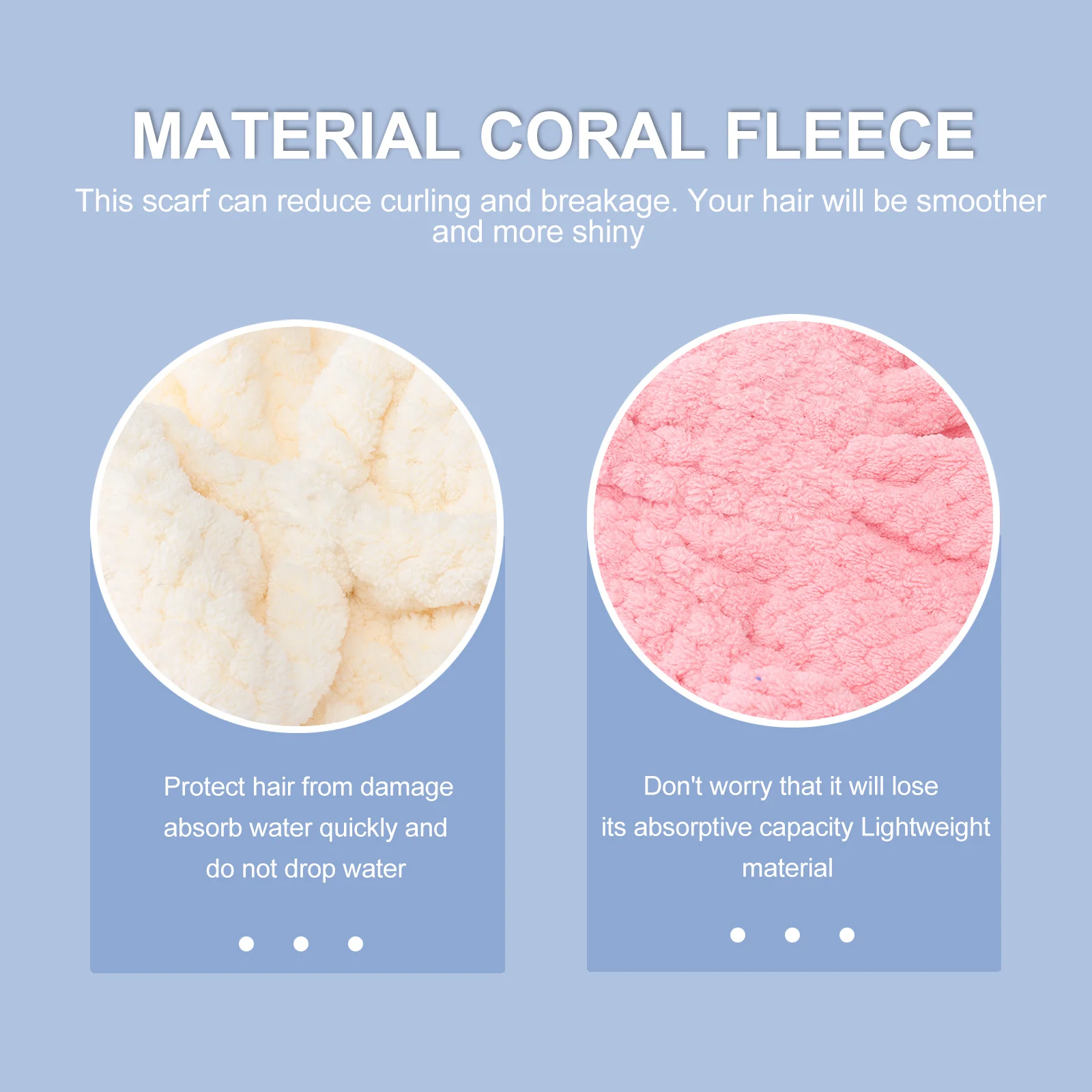 

3pcs Coral Fleece Drying Towel Wrap Ultra Absorbent Fast Dry Bathing Cap Bowknot Hair Towel Hat For Women Girls Cartoon Hair Dry