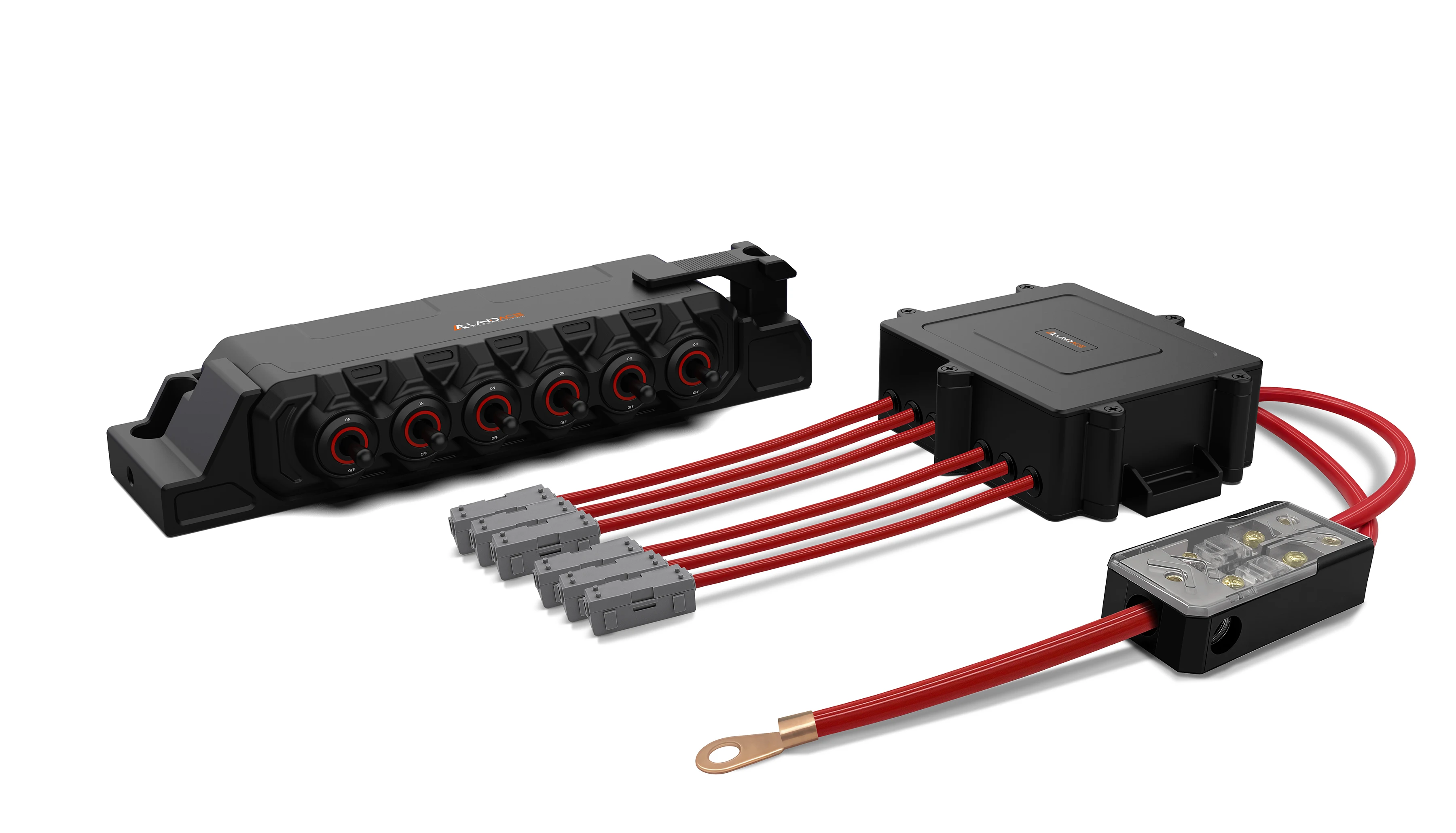 New Style Universal 6 Gang Wireless LED Switch Panel, Automotive Grade Control Panel for Truck, SUV, Off Road Vehicles