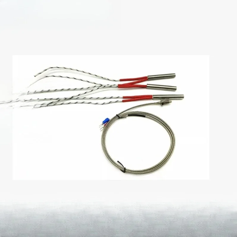 5Pcs Mold Cartridge Heater 220V Stainless Steel 6mm Diameter 40-200mm Tube 80-300W Heating Element Custom Accepted