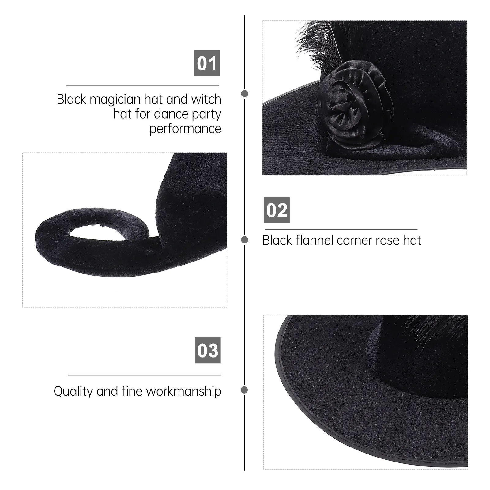 

with Witch Hat Hats Aldult Costume Party Wizard Halloween Costumes for Adults