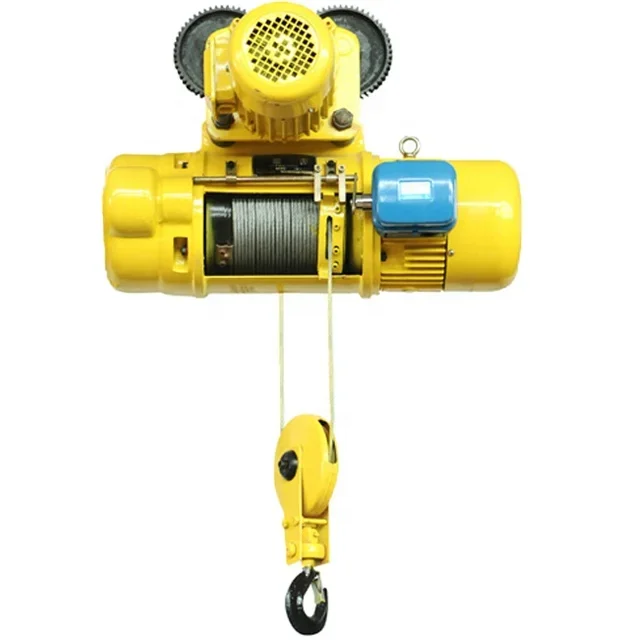 5 Ton CD Model Electric Wire Rope Hoist Provided Wire Rope Cable Electric 35m Hight Construction Hoist Hoists Steel 8 M/min 500