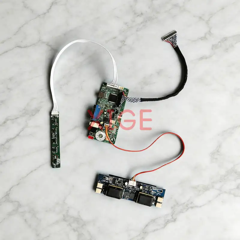 

Для M190E3 M190E5 MT190EN02 M190E1 Комплект платы контроллера привода дисплея 1280*1024 VGA HDMI-совместимый 4-CCFL 30-контактный LVDS 1280x1024