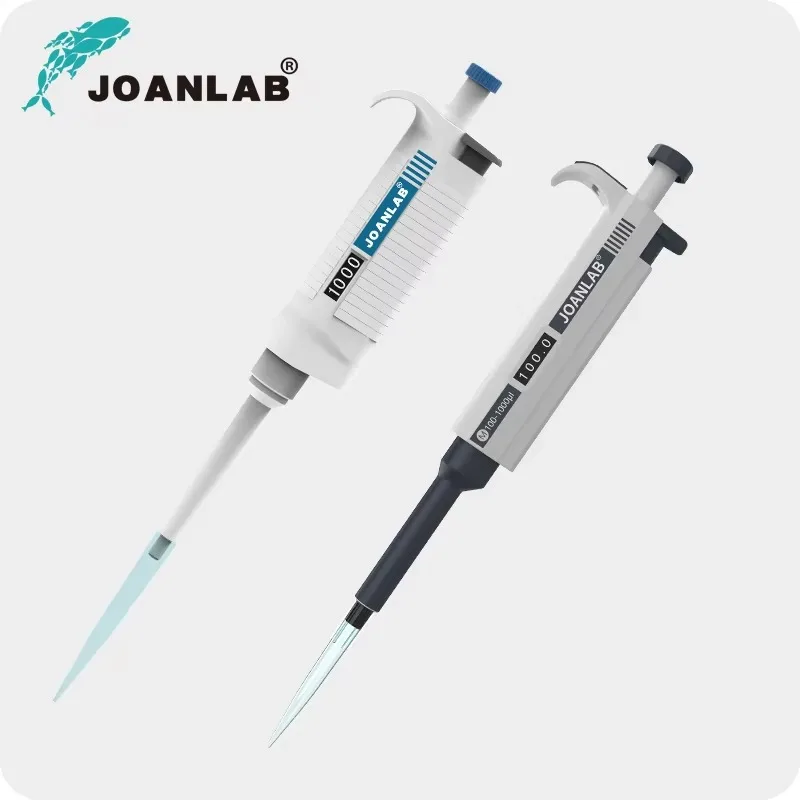 M Serie Micropipette Laboratory Single Channel Variable Volume Autoclavable Pipettor Calibrated for PCR Testing Liquid Handling