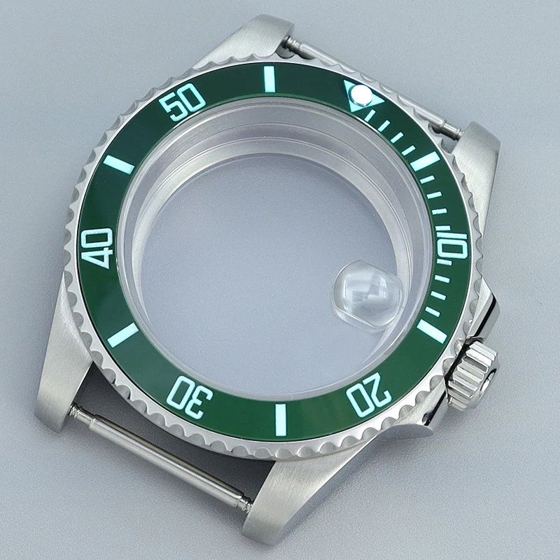 

Fenya 40mm Diving Watch Case Full Text C3 Luminous bezel Sapphire For SUB Seiko Nh35 Nh36/34 Eta2824 Miyota 8215 28.5mm Dial GMT