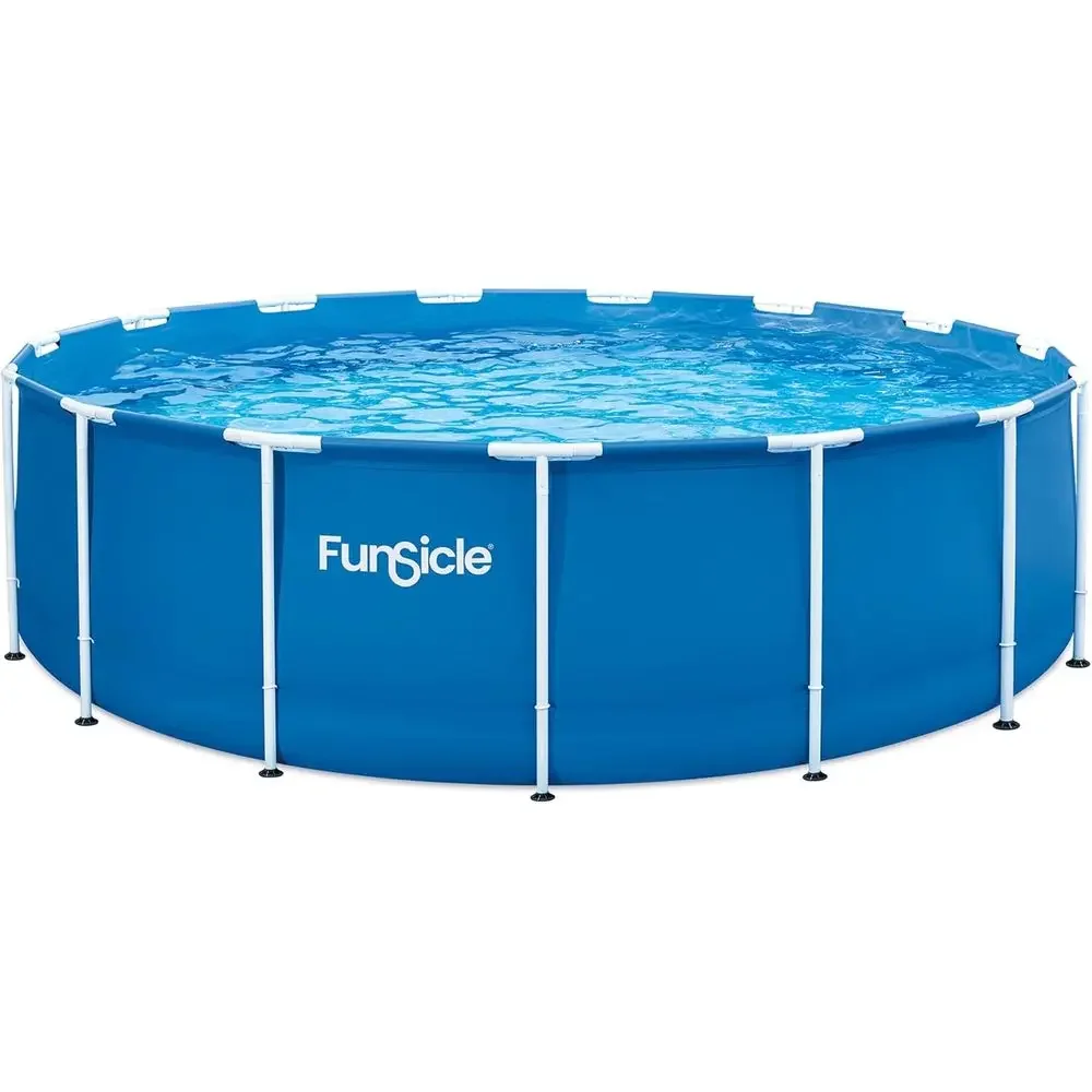 48 Diameter 15' Round Above Ground Pool with Repair Kit