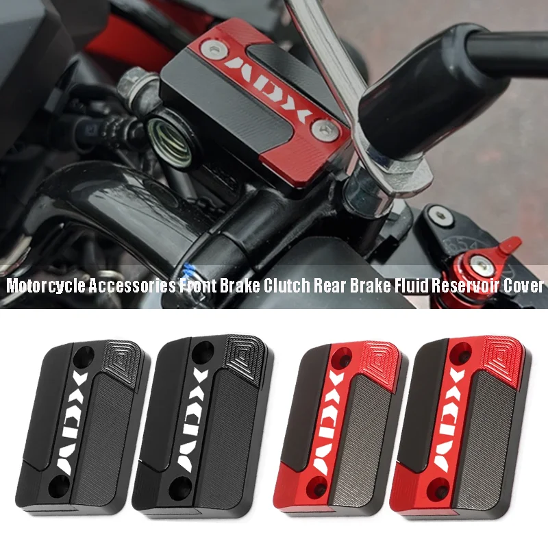 

Motorcycle For SYM ADX125 ADX300 ADX150 ADX400TG ADX 125/150/300/400 CNC Front Brake Reservoir Fluid Tank Cover Oil Cup Cap
