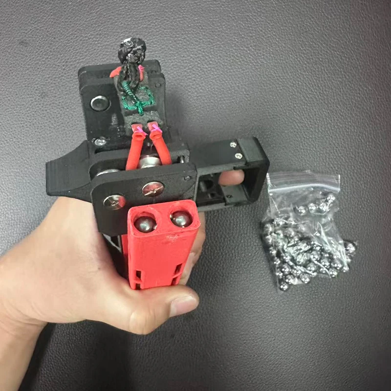1PC 3D Printing Optimized Dual Magazine Automatic Loading Continuous Firing Outdoor EDC Portable Hunting Shooting Tool