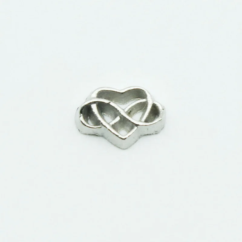 20pcs/lot Gold Crystal Infinity Floating Charms Living Glass Memory Lockets DIY Jewelry Accessories