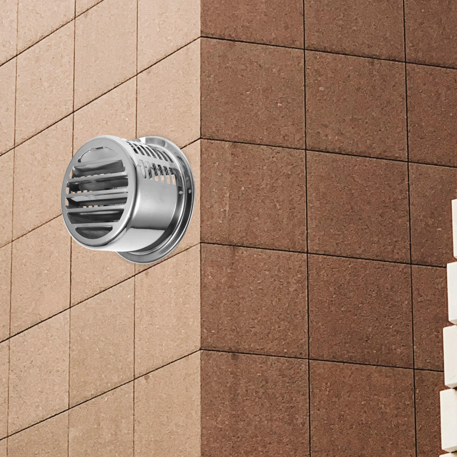 

Stainless Steel Hood Vent Cover 304 Round Air Chimney Cap Dryer Exhaust Vents Kitchen Wall Stove Roof Range Hole