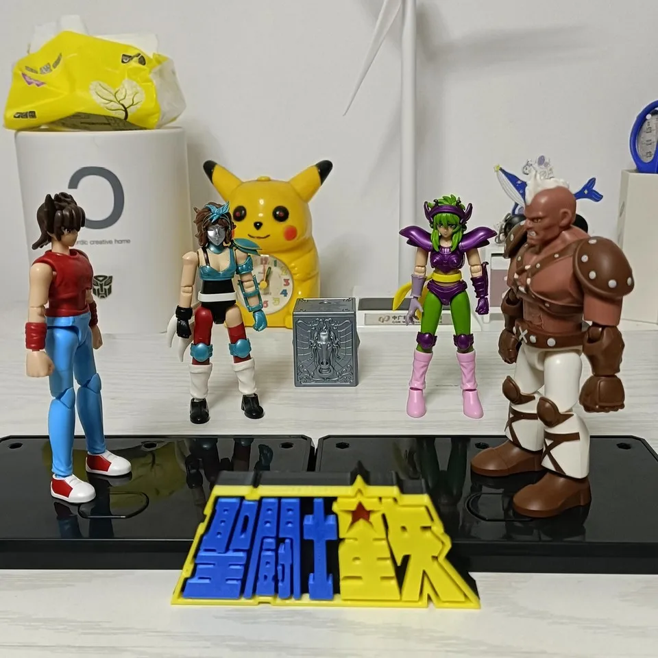 

Строительные блоки Brooke Saint Seiya Star Cluster, версия 2-го поколения, Водолей, ледяная река, слепая коробка, Коллекционная игрушка, фигурка, подарки