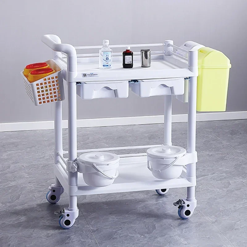 

Beauty Salon Furniture Spa Cart Medical Organizer Wheels Serving Trolly Rolling Barber Hairdresser Carro Auxiliar Con Ruedas