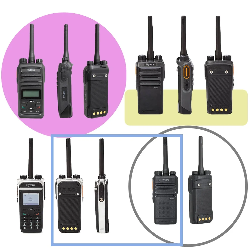 5 шт., 1500 мАч, BL1502, сменный аккумулятор для Hytera PD405 PD416 PD485 PD500 PD502 PD560 PD600 PD602 PD660 PD682G, двусторонние радиостанции