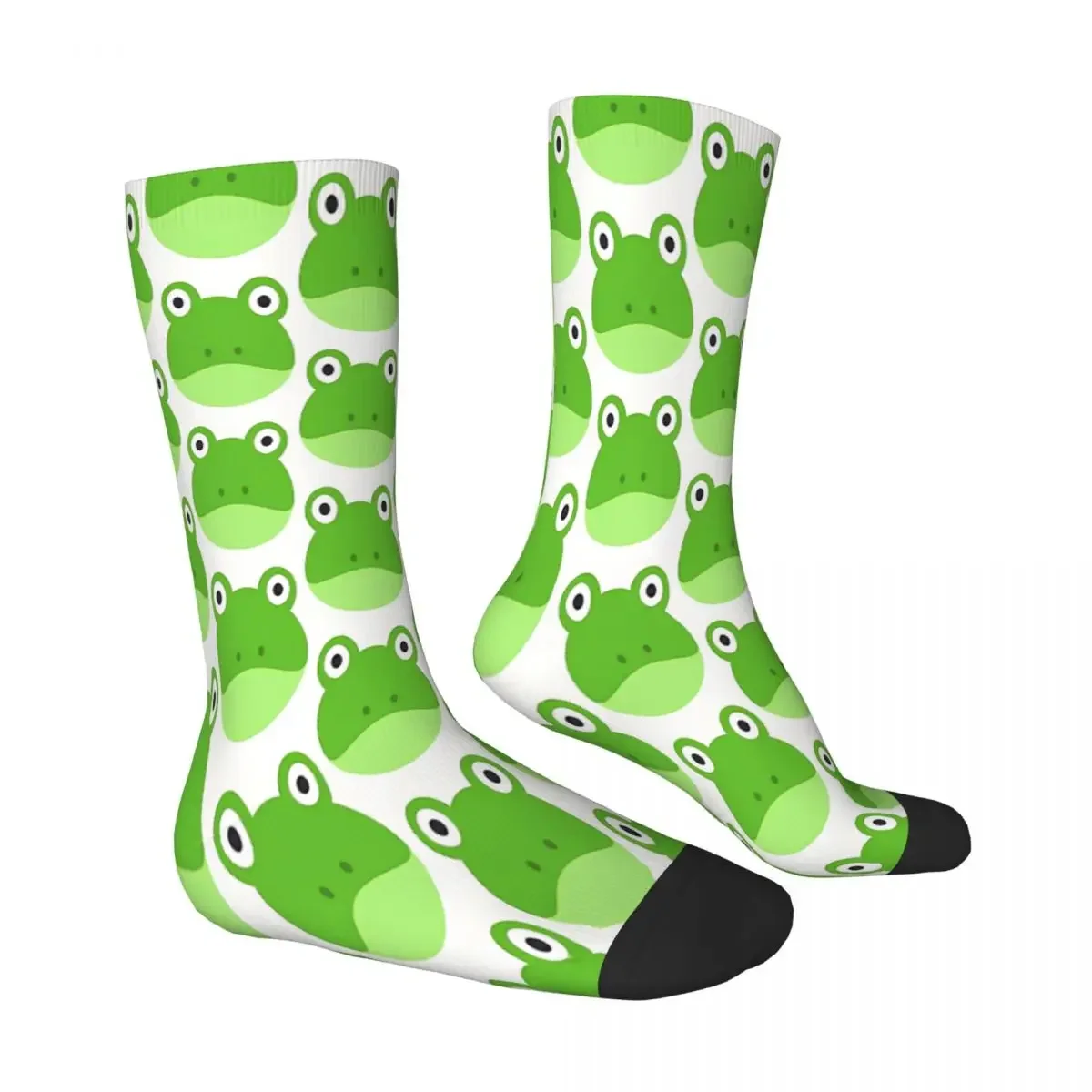 Funny Head Frog Socks Male Mens Women Autumn Stockings Hip Hop